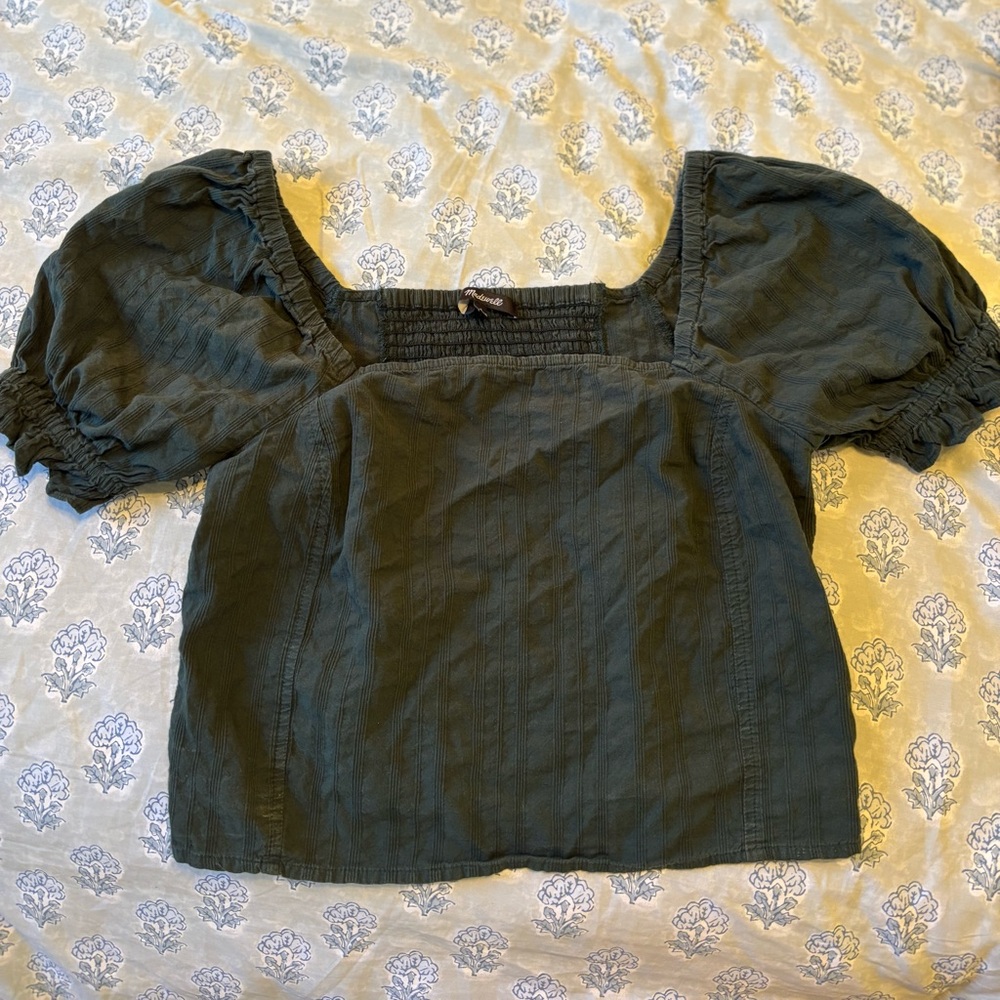 Madewell Puff Sleeve Blouse